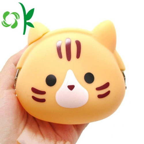 Cat Animal Shaped Cute Design Coin Portmonetka Portfel