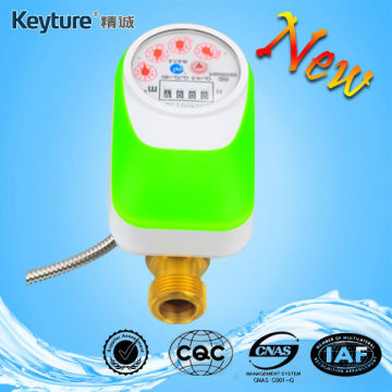 Direct Reading Electronic Valve Control Water Meter Green