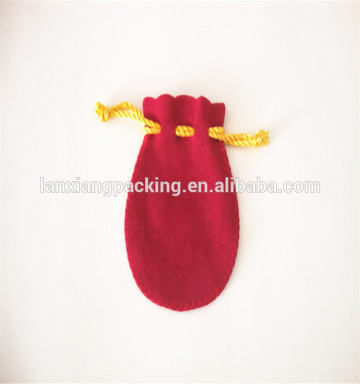 Flap Velvet Jewelry Pouch