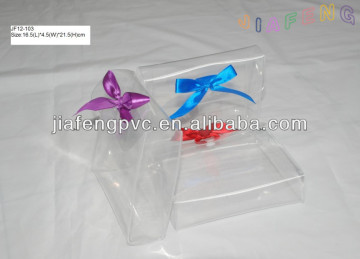 Hot Sealed EVA Pouch with Satin Bowknot