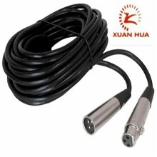 Microphone Coiled extension cable with XLR connector
