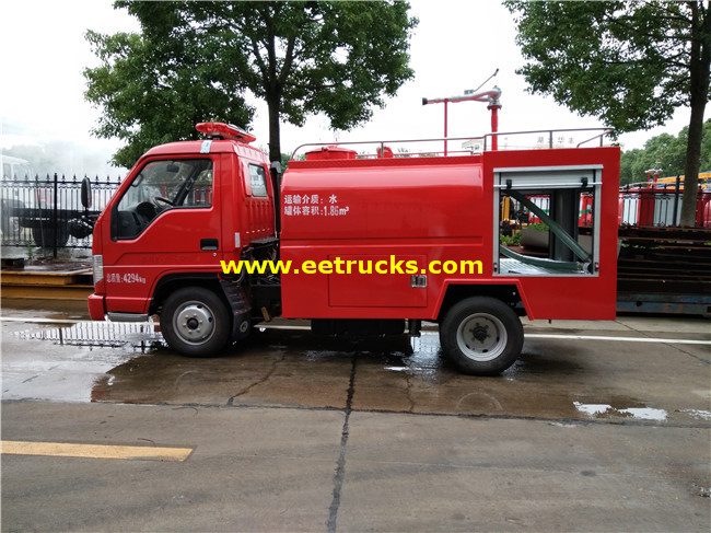 2000 Litres Mini Fire Vehicles