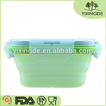 attractive Silicone collapsible lunch box 700ml