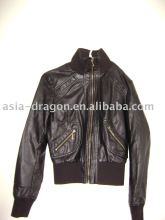 men's pu leather jacket