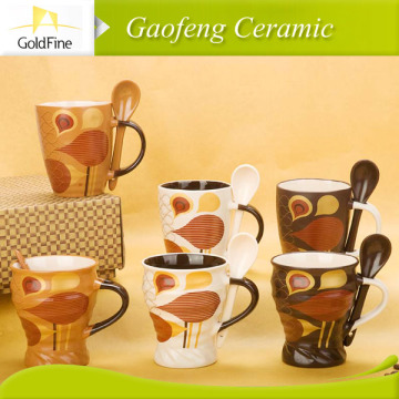 ceramic spoon mugs