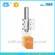 Plastic box packing painted YG8 TCT Router Bit Double Beading Bit