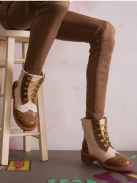 BJD Male Retro Shoes for 70cm Ball-jointed Doll