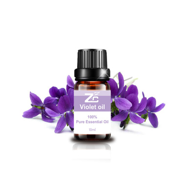 Huile violette naturelle 100% pure pour le corps de la peau