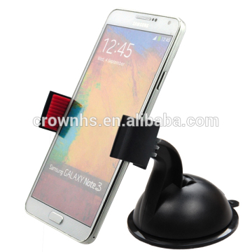 flexible cell phone holder,dual clips cell phone car holder/silicone mobile phone holder