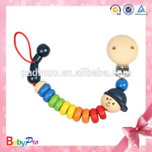 2014 New DIY Baby Pacifier Holder Wooden Pacifier Clip