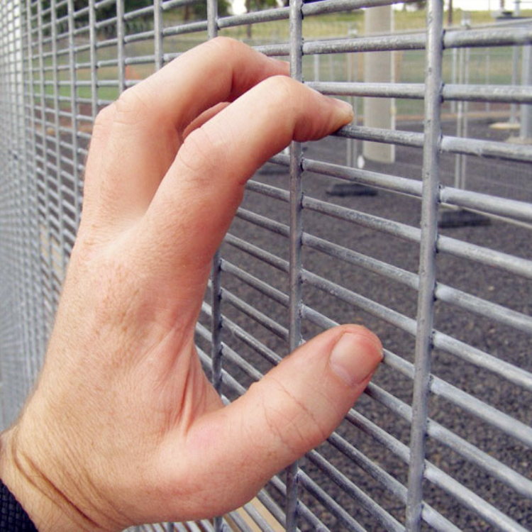 Factory Security 358 Welded Anti Climb Fence Panel