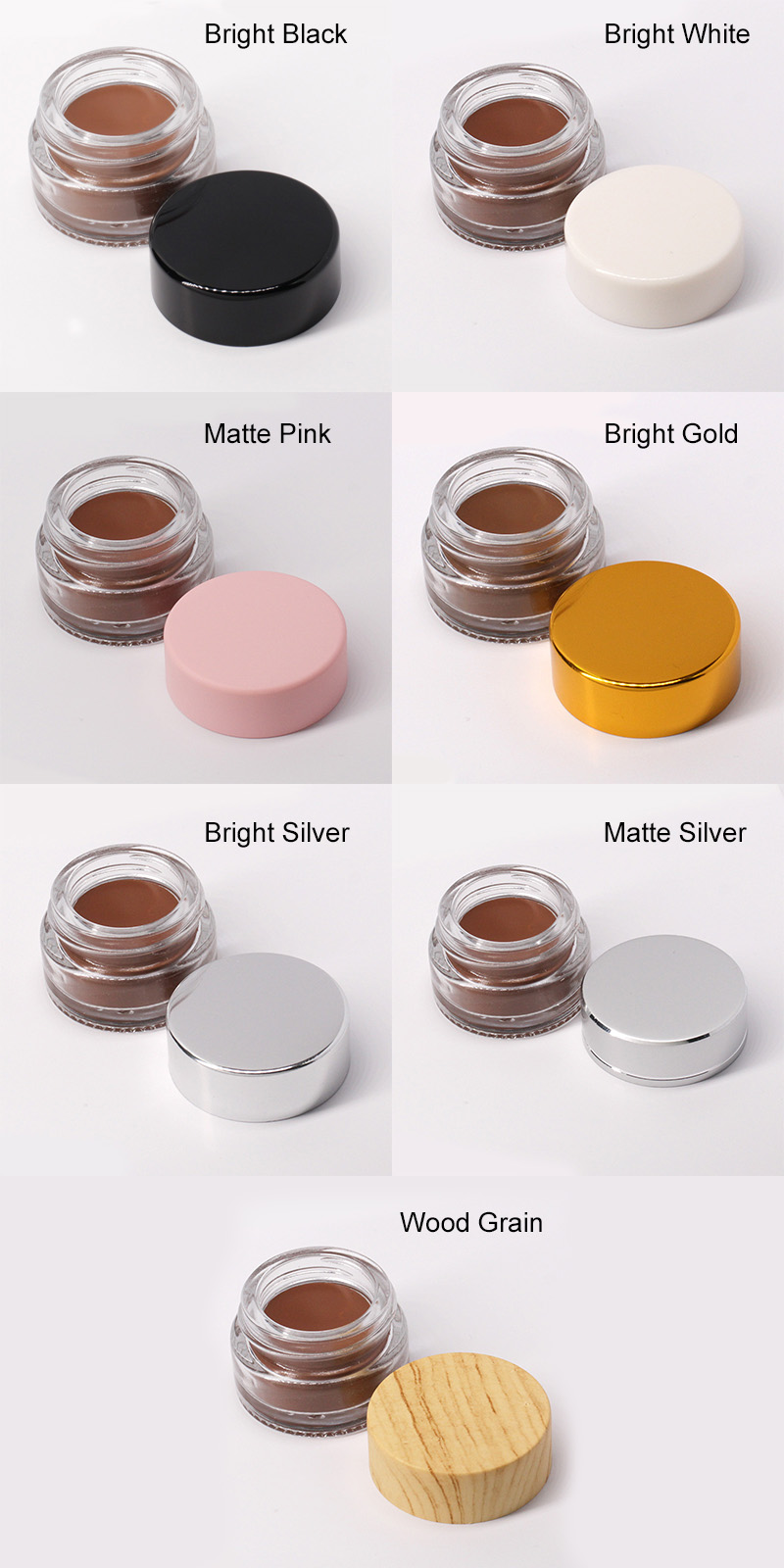 eyebrow cream 10 colors long lasting Waterproof eyebrow gel cosmetic vegan Eyebrow nourishing cream private logo