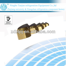 High quality brass flare nuts as air conditioner spare part