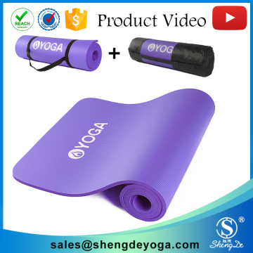 NBR Fitness Exercise Gym Yoga Floor Mat Carpet