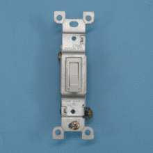 Single Toggle Switch General Electric 15A 120V Electrical