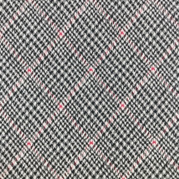 Houndtooth Design gebreide jacquard