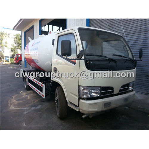 LPG Gas Filling truck