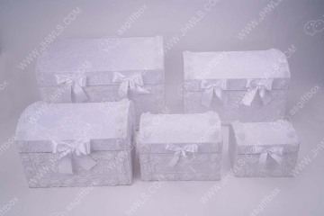 Lace bow bow storage box