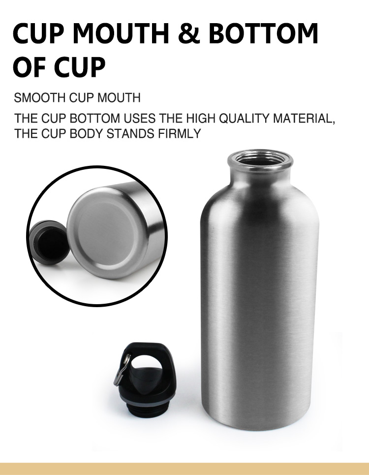Skid resistant sports drinks water bottle with custom logo