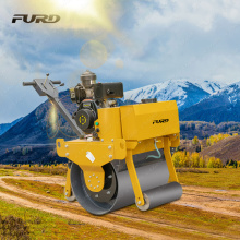 500kg walk behind single wheel mini road roller with superior performance