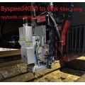 Bystronic CARBON dioxide cutter to optical fiber