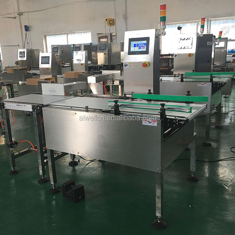 Chinese Conveyor Line High Speed Online Food automatic Check Weigher for Sale