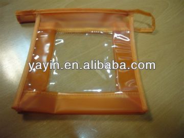 Clear plastic gift bag/Printed Clear PVC packaging bag