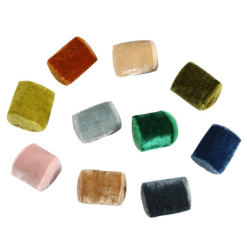 Hand-Torn Velours Ribbons