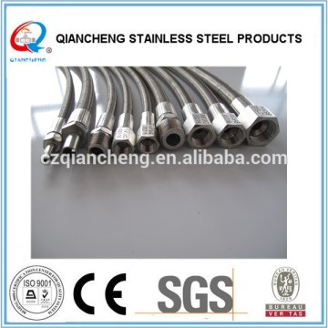 stainless steel braided ptfe hose extractor hose assembly