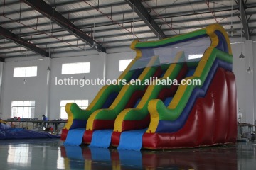 exciting inflatable slide water, cheap used inflatable water slide for sale / durable inflatable foating water slide