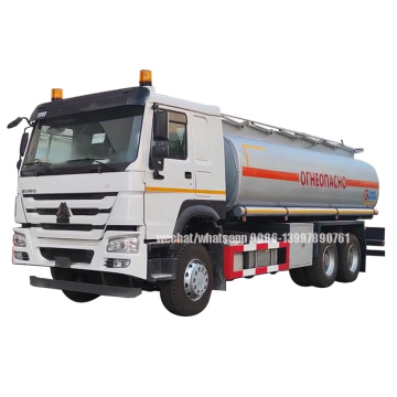 Camion de livraison de pétrole Sinotruck 10-roues 25 000 litres