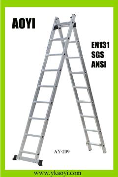 2x11 steps section extension ladder