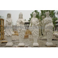 Escultura de mármore estátua esculpida escultura de pedra escultura de jardim para a decoração (SY-X1195)