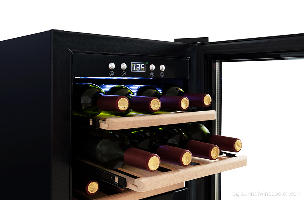 Висококачествена едно зона за вино в хладилник Домашна изба