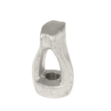 High-Quality Galvanized Hex Nuts with Eyelets for Telecommunications Industry