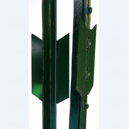 galvanized metal studded T post for farm fence