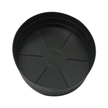 Black Plastic Plant Tray