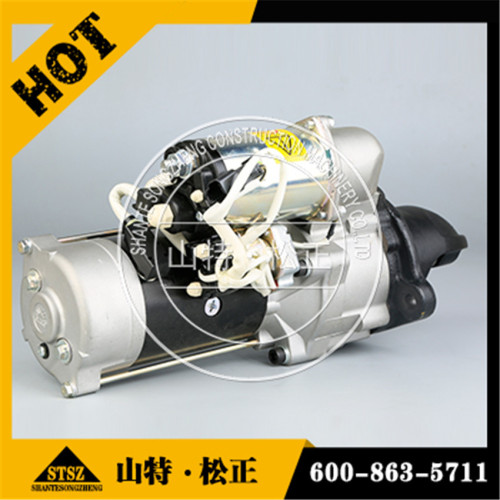 Motor de partida Komatsu 600-813-9911 para SAA12V140-3