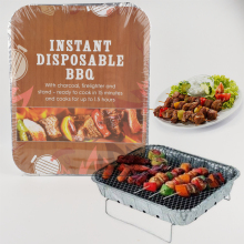Barbecue BBQ tools aluminum foil pan portable instant disposable charcoal