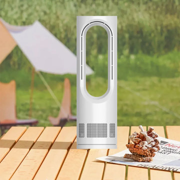 Rechargeable Bladeless Mini Table Fan for Household
