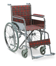 Stainless Steel Foldable Disable Manual Wheelchair