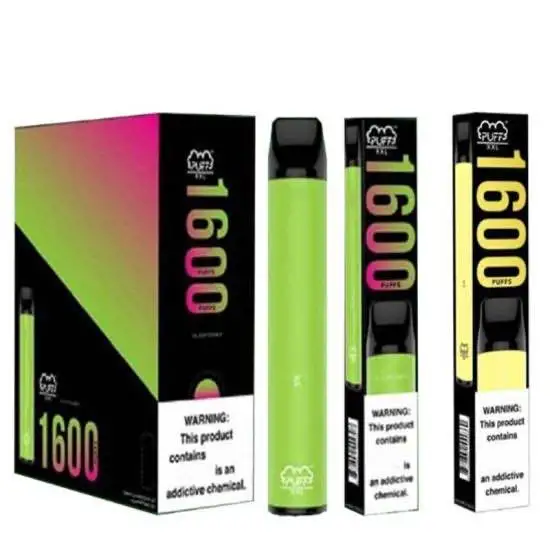 New 10 Flavors 1600 Puffs Bar Plus Puff XXL Disposable Vape with 850mAh