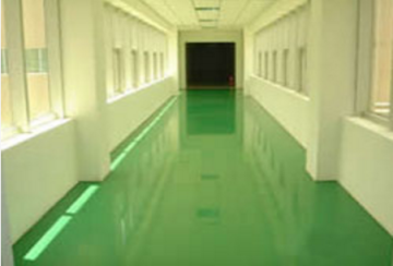 Epoxy mortar self-leveling floor