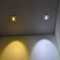 Luz de paso de escalera exterior LED de 3W 80mm