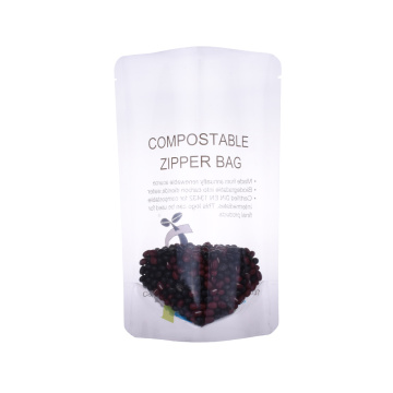 Confezione Zip Compostabile Cereali Eco Trasparenti Food Grade