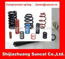Painted compression spring