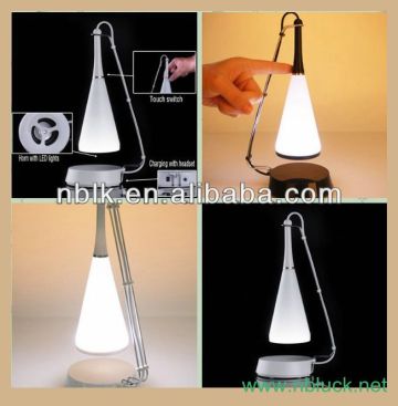 Touch Sensor LED Table Lamp with Mini Speaker