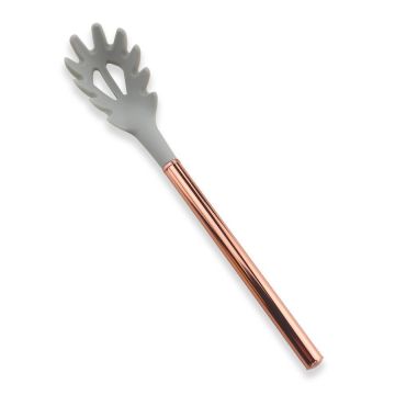 Ensemble d&#39;ustensiles de cuisine en silicone en or rose 9 pièces