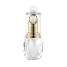Clear acrylic plastic essential oil dropper bottles
