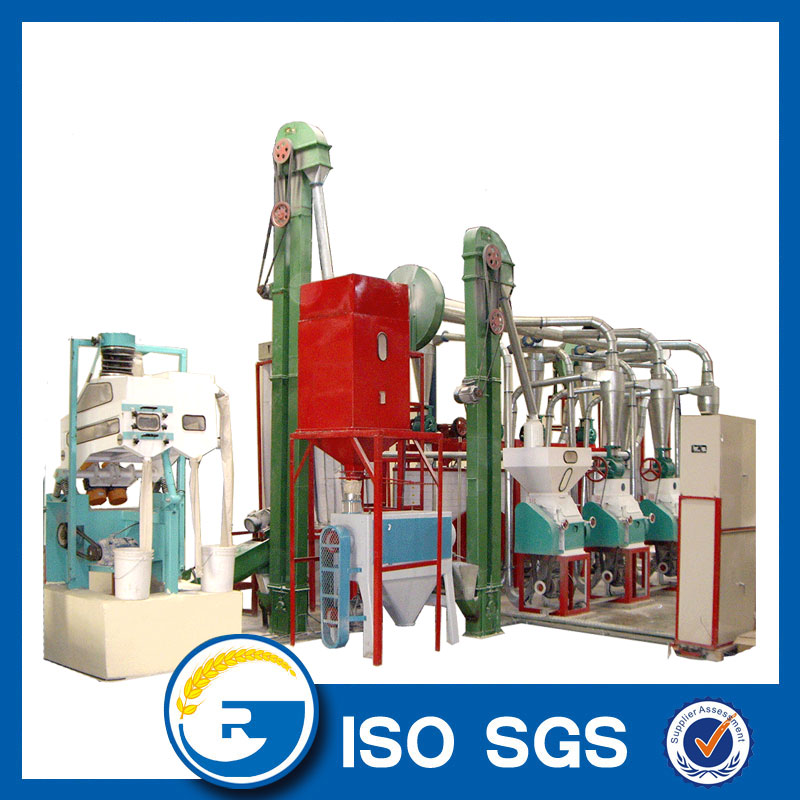 20 tonne per day maize flour milling machine 